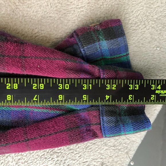 Vintage Five Brother Mens Shirt Size 2XL Long Sleeve Plaid Flannel Button Up Y2K - Picture 8 of 13